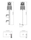 Jaluzele exterioare Hella AF100 - detalii CAD