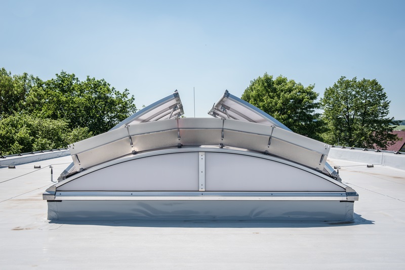 Luminatoare tip banda Lamilux B - forma arcuita