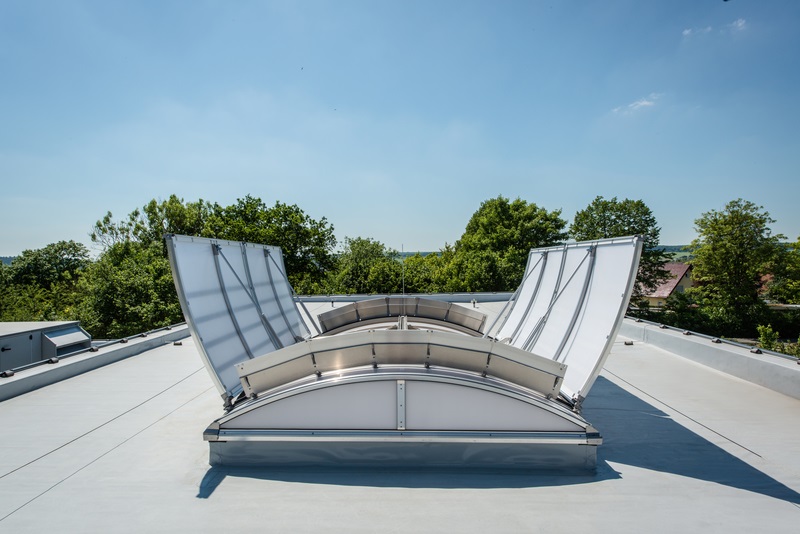 Luminatoare tip banda Lamilux B - forma arcuita