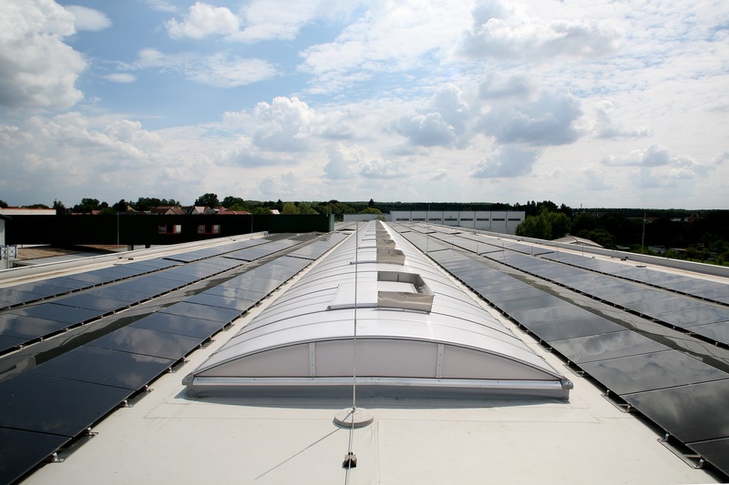 Luminatoare tip banda Lamilux B - forma arcuita