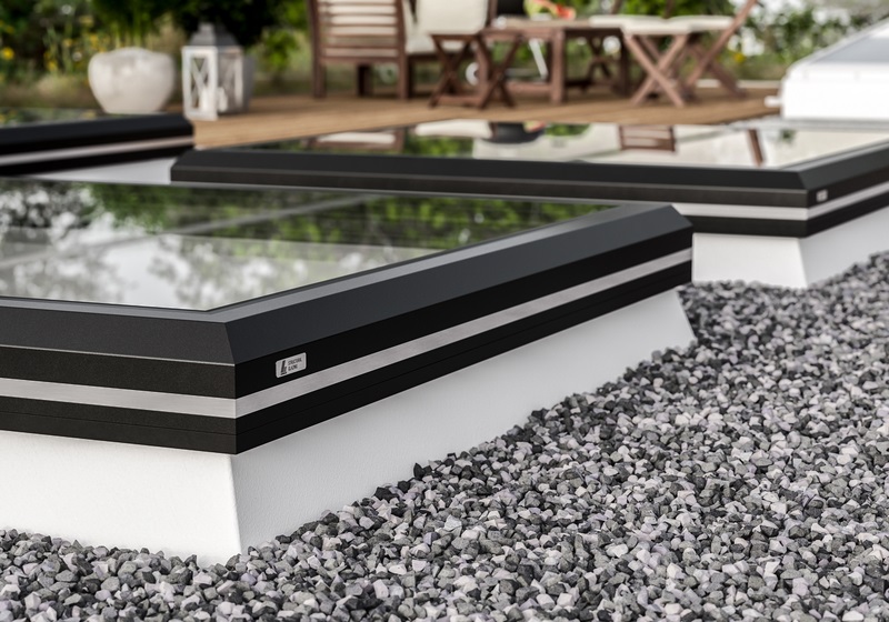 Luminatoare tip fereastra Lamilux FE cu rama din aluminiu