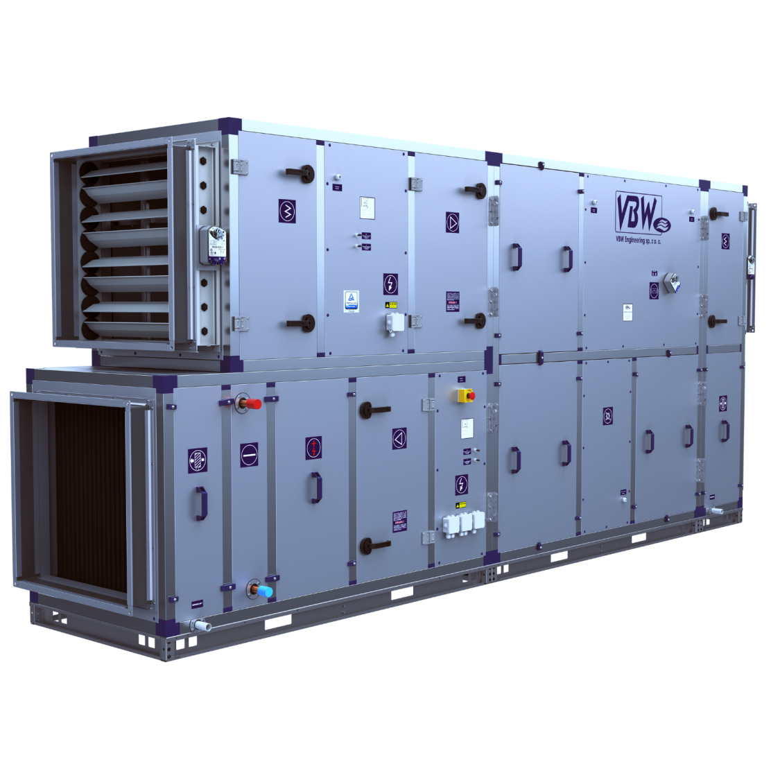 Centrala modulara de tratare aer VBW BS pentru interior