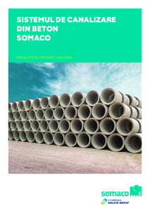 Sisteme de canalizare din beton Somaco - prezentare detaliata