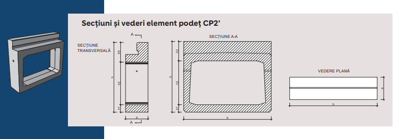 Element podet CP2'