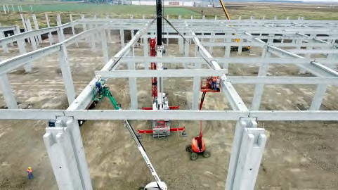 Produse prefabricate din beton pentru structuri la cheie Somaco