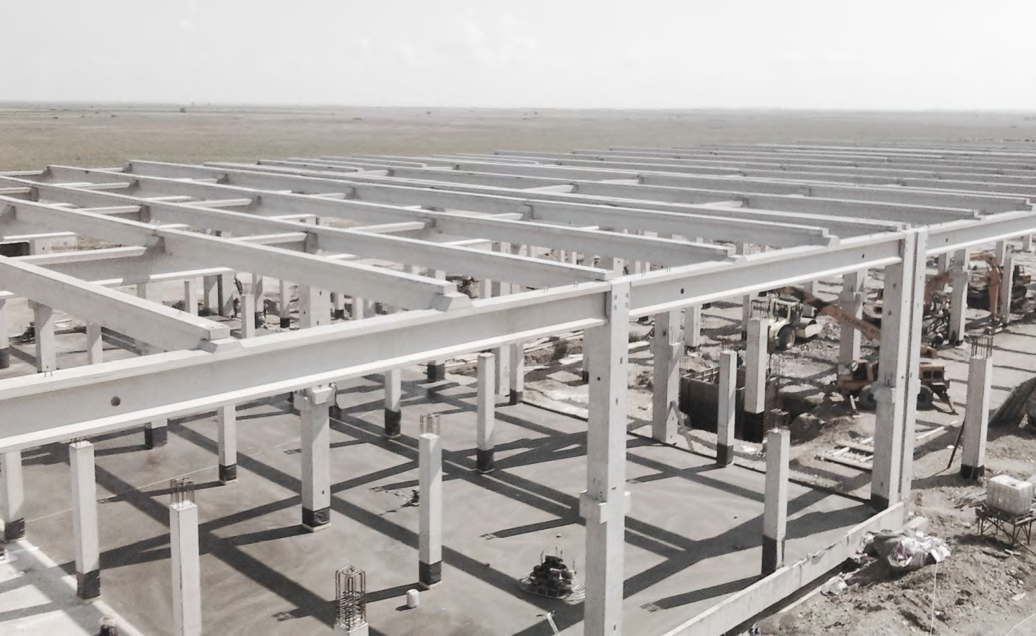 Produse prefabricate din beton pentru structuri la cheie Somaco