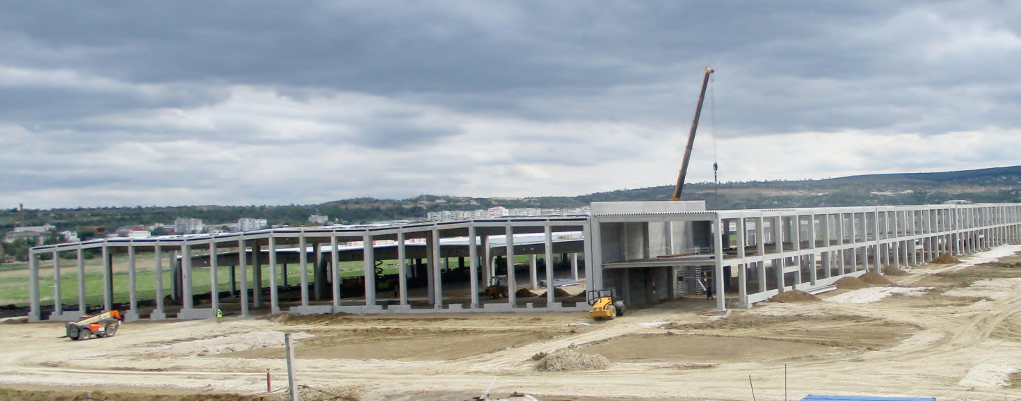 Produse prefabricate din beton pentru structuri la cheie Somaco