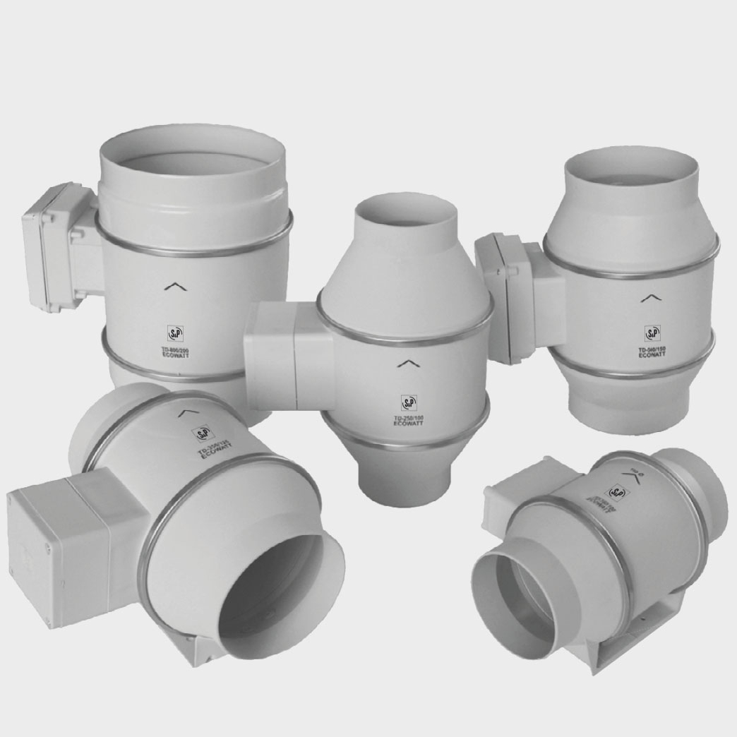 Ventilator in-line Soler&Palau TD-ECOWATT