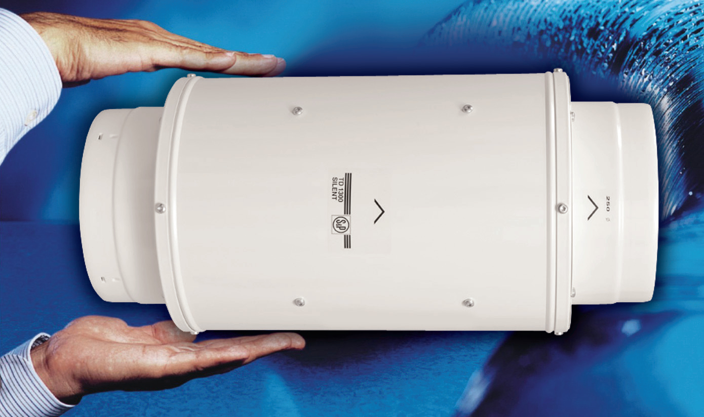 Ventilator in-line Soler&Palau TD-SILENT model 1300-2000