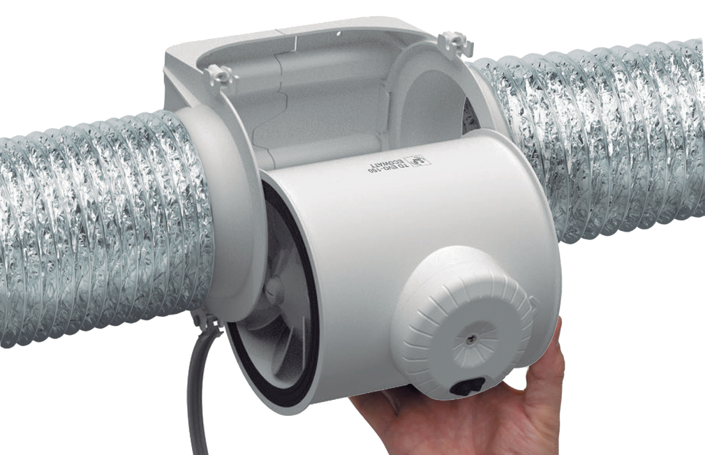 Ventilator in-line cu debit mixt Soler&Palau TD-EVO ECOWATT
