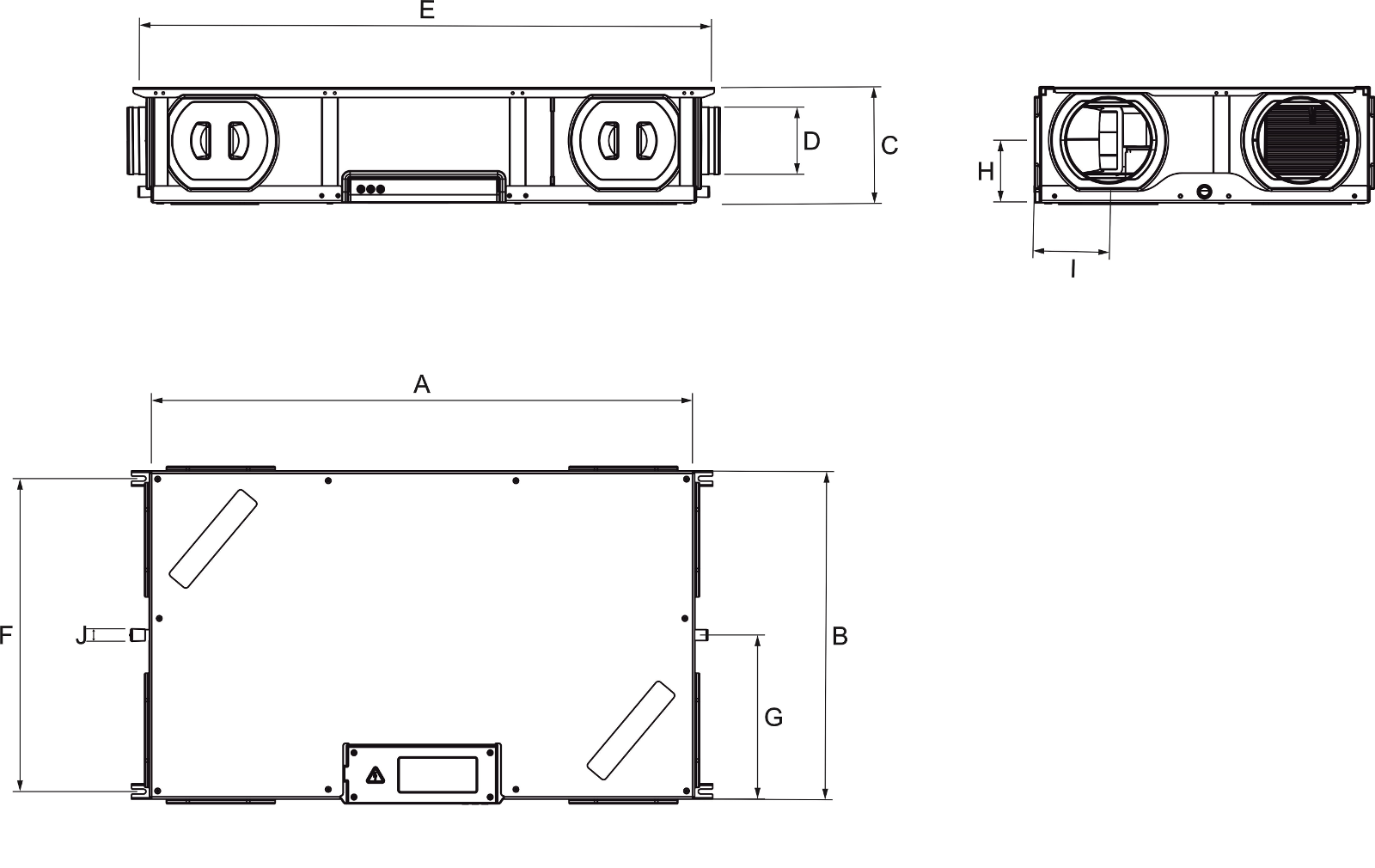 Unitate de ventilatie cu recuperator de caldura Soler&Palau seria NASHIRA