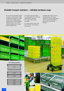 Containere stivuibile pentru transport - prezentare detaliata