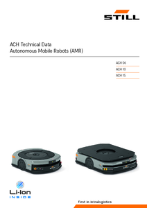 Roboti mobili autonomi STILL (AMR) ACH - fisa tehnica
