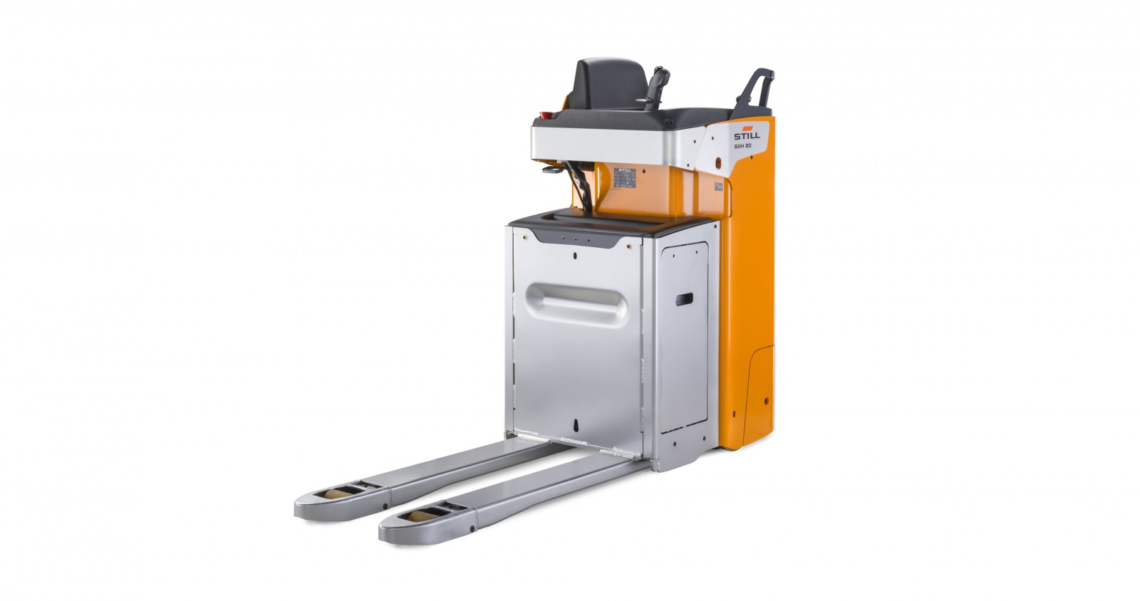 Transpalet cu operare la mica inaltime cu platforma operator STILL SXH 20