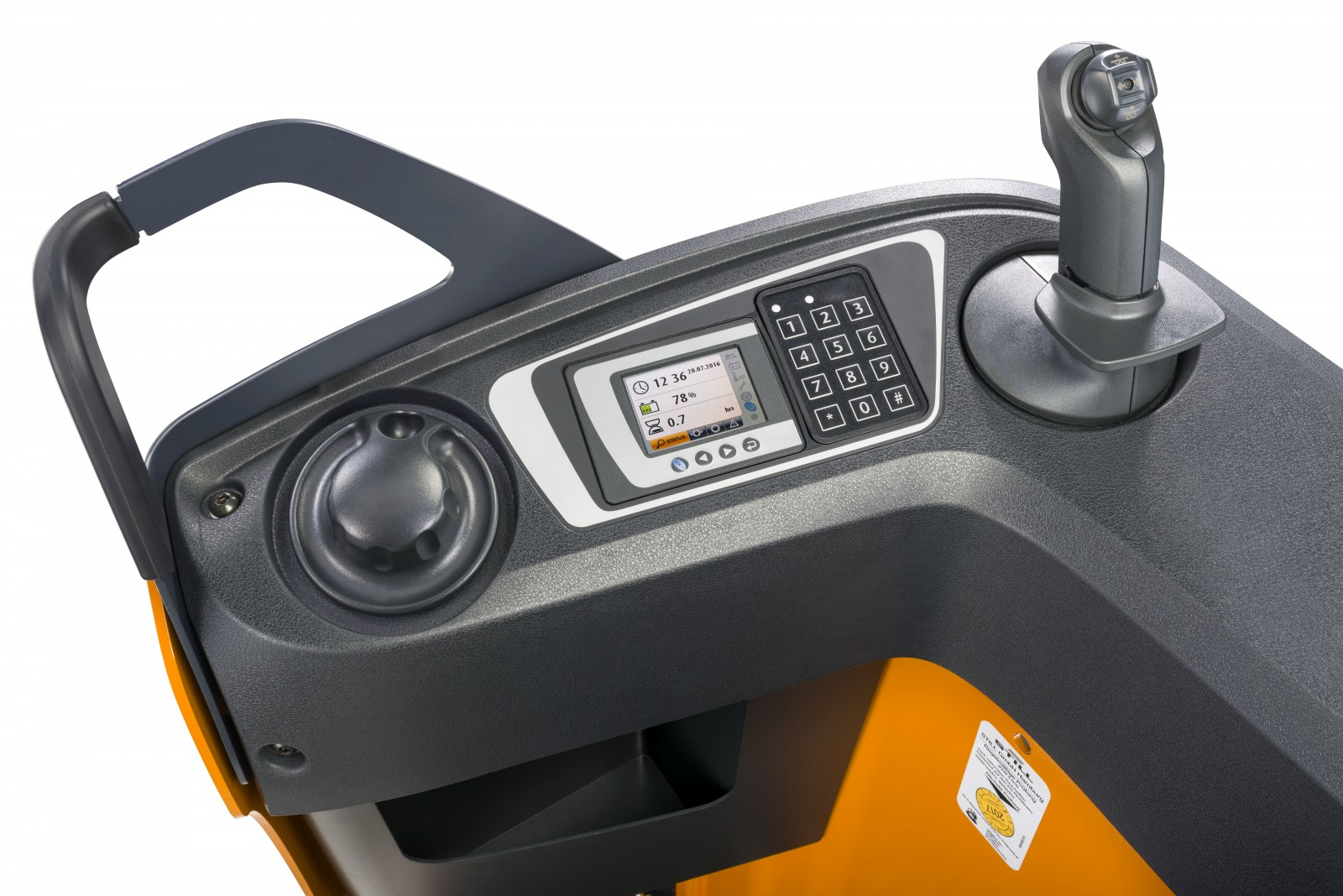 Transpalet cu operare la mica inaltime cu platforma operator STILL SXH 20