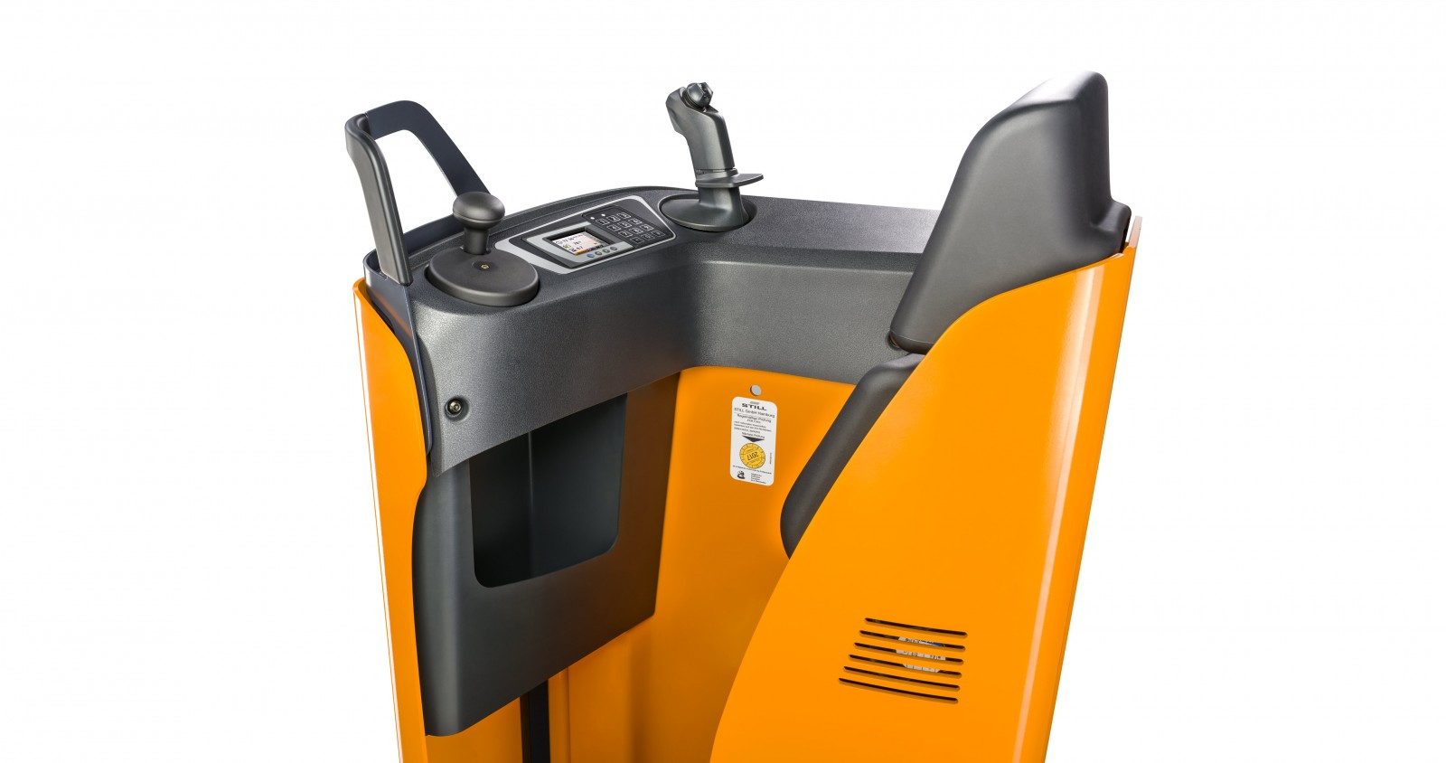 Transpalet cu operare la mica inaltime cu platforma operator STILL SXH 20