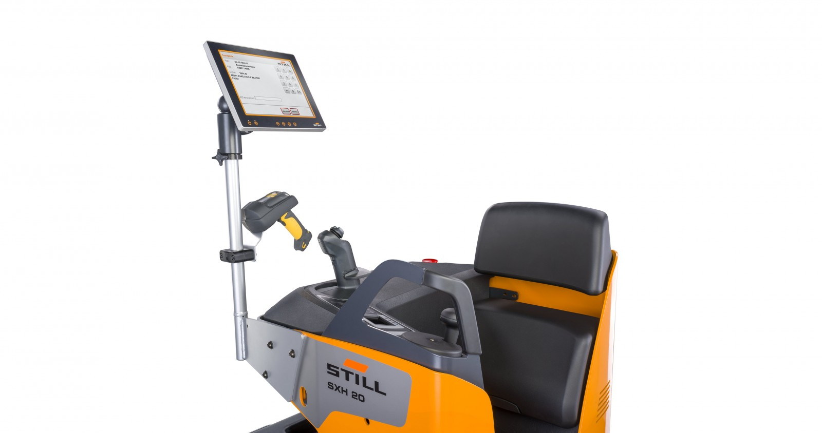 Transpalet cu operare la mica inaltime cu platforma operator STILL SXH 20