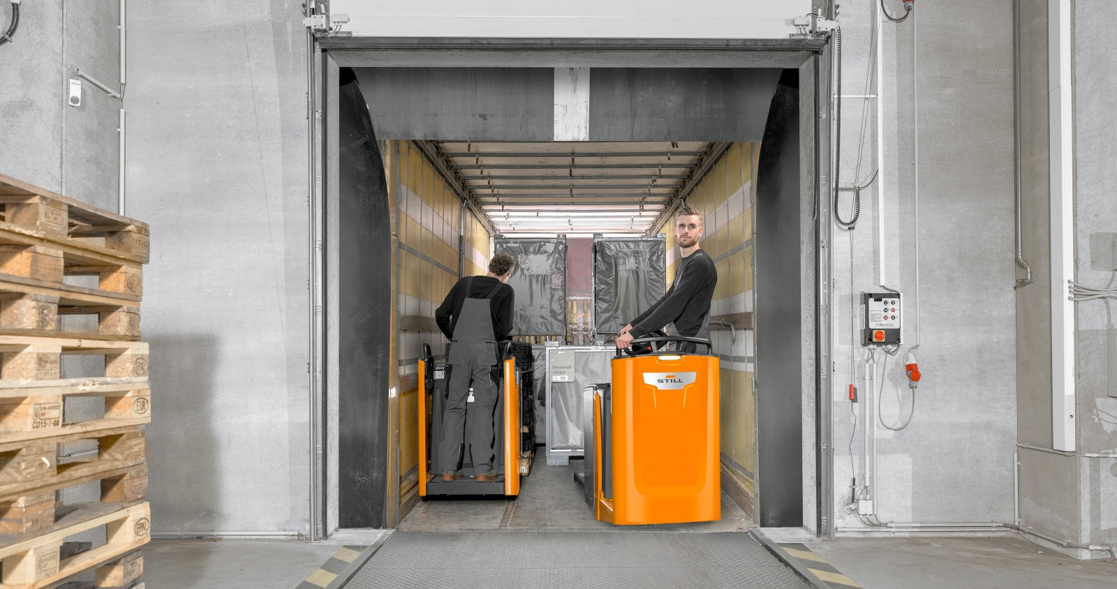 Transpalet STILL cu operare la mica inaltime EXH-S 20-25