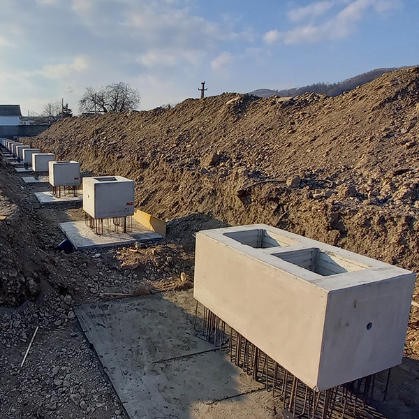 Gulere prefabricate SW Umwelttechnik - Targu-Neamt 2021