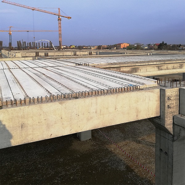 Predale prefabricate cu trigon SW Umwelttechnik - Colosseum, Chitila 2019