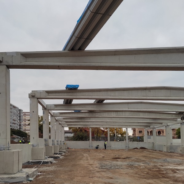 Grinzi principale prefabricate SW Umwelttechnik - Penny, Bucuresti 2021