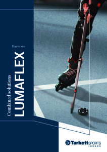 Pardoseli sportive din lemn elastice in punct si arie Tarkett Lumaflex - prezentare detaliata