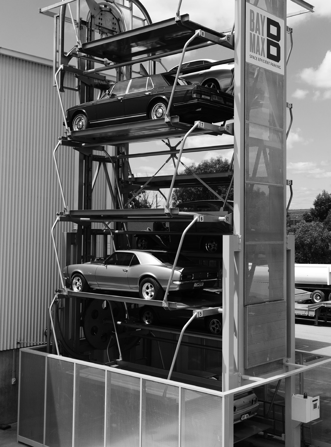 Sisteme de parcari automatizate mecanice tip rotative Parking Smart