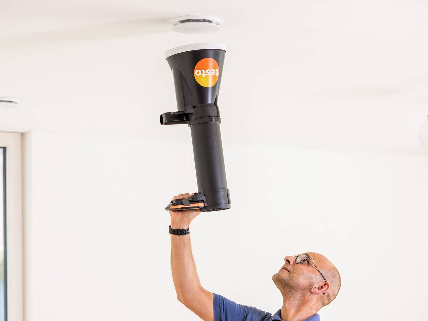 Anemometru digital cu elice de 100 mm testo 417 - set 2