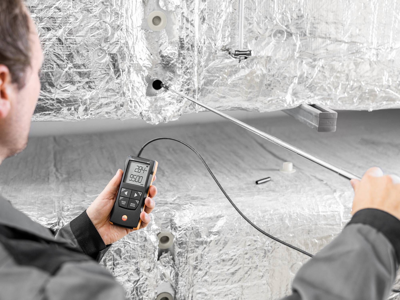Anemometru digital cu fir cald testo 425