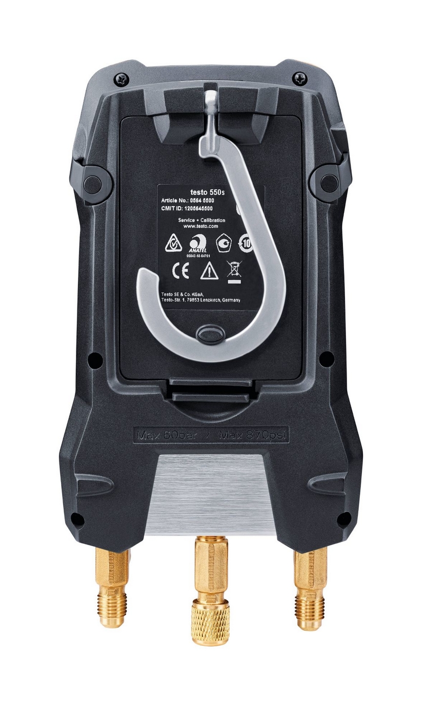 Manifold digital inteligent cu sonde de temperatura cu cablu fix testo 550s Set de baza