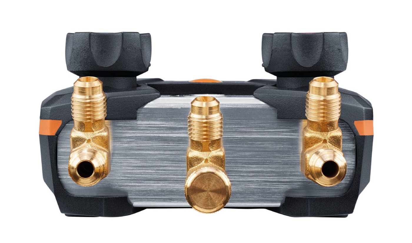 Manifold digital inteligent cu sonde de temperatura cu cablu fix testo 550s Set de baza