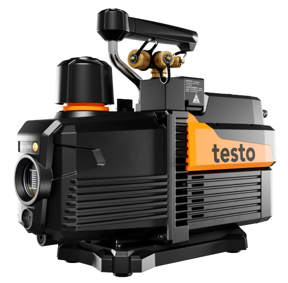 Pompa de vacuum inteligenta pentru evacuari automate testo 565i - Vedere in perspectiva