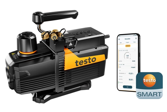 Pompa de vacuum inteligenta pentru evacuari automate testo 565i
