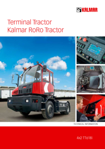 Kalmar TT618i - Calul de bataie pentru aplicatii portuare si industriale, conceput pentru manipularea remorcilor in terminale pentru o gama larga de aplicatii industriale. - fisa tehnica