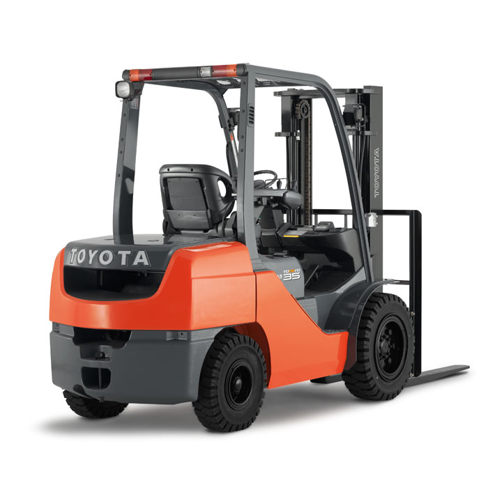 Motostivuitor Toyota Tonero HST cu capacitate de ridicare de 1,5 - 3,5 t