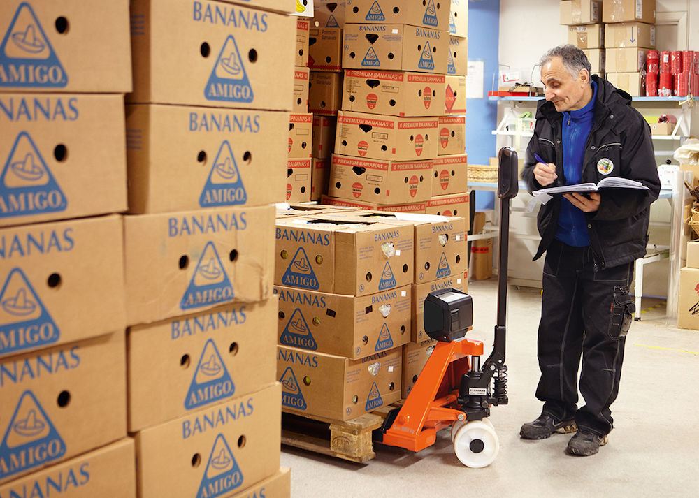 Transpalete manuale BT Lifter cu cantar - LHM200SC