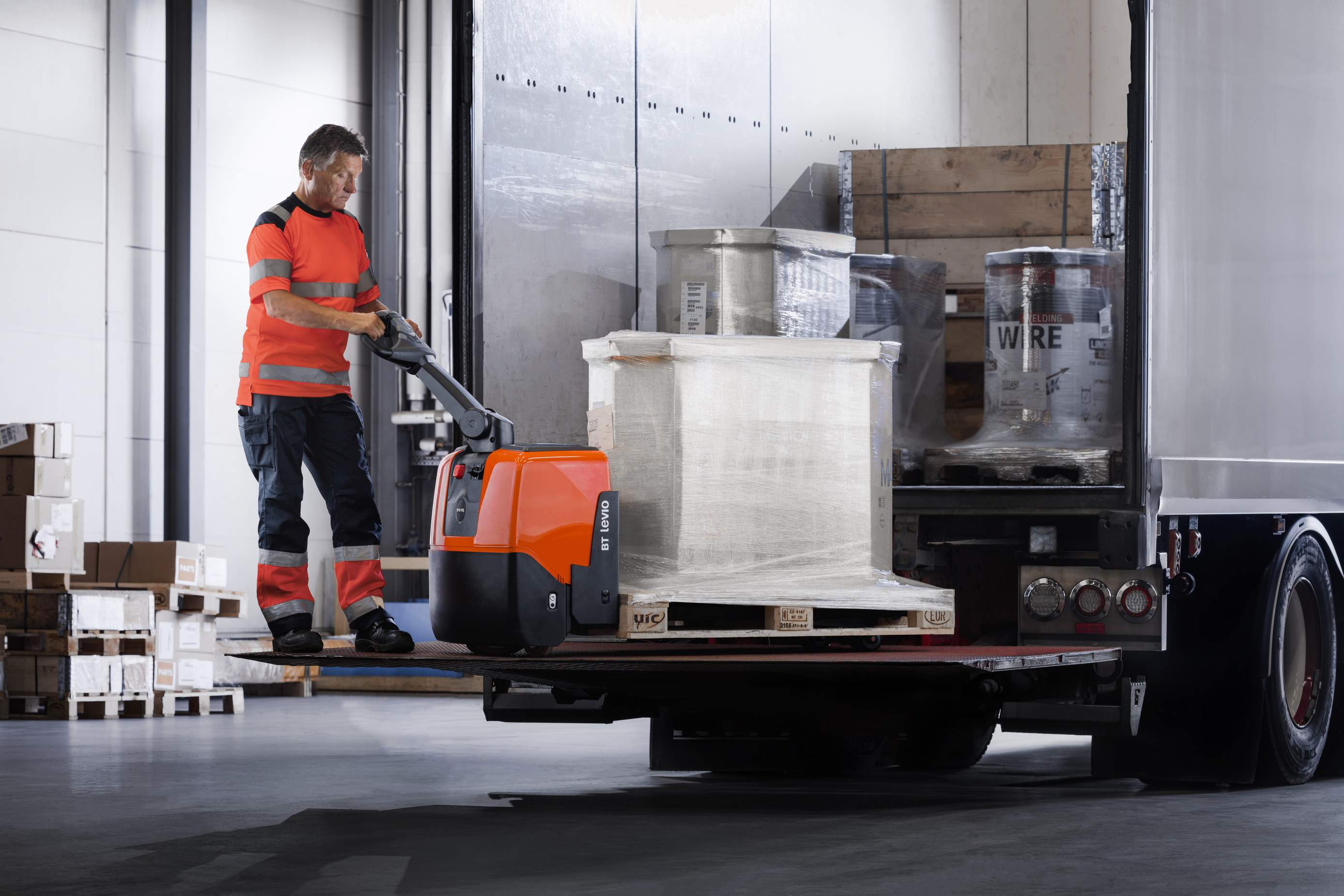 Transpalete electrice BT Levio seria W - 1.3 tone