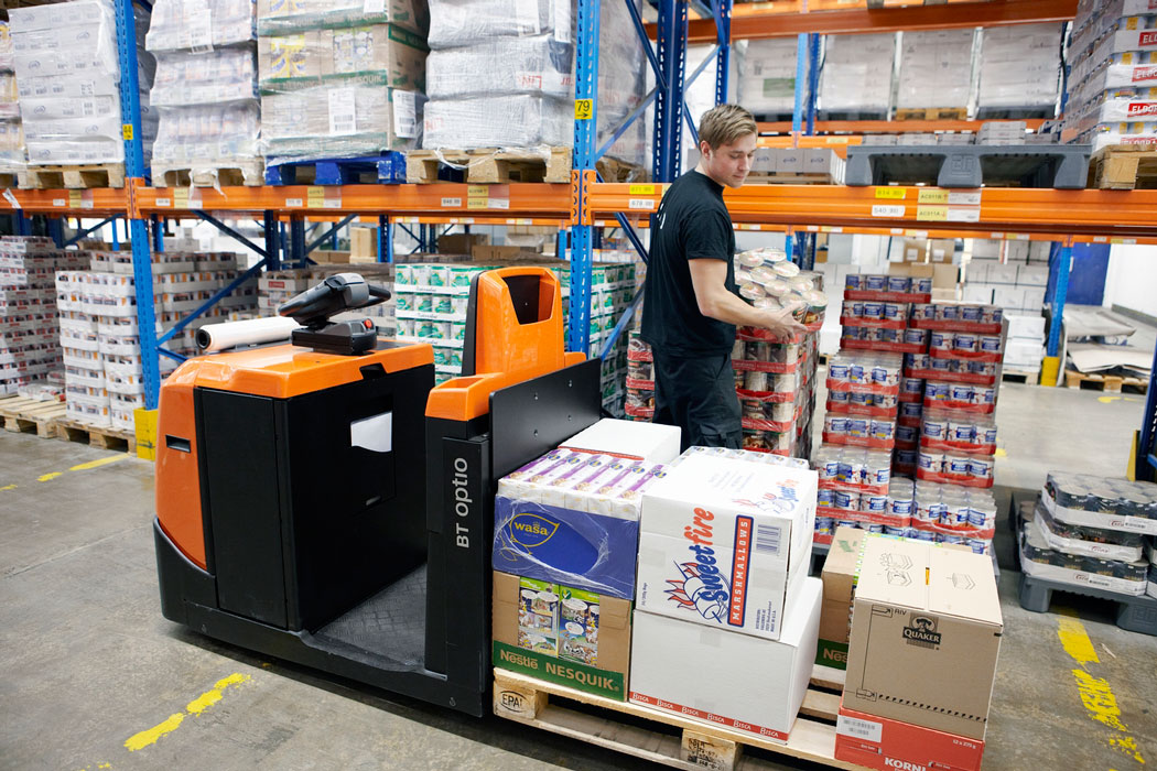Transpalete electrice gama BT Optio seria L