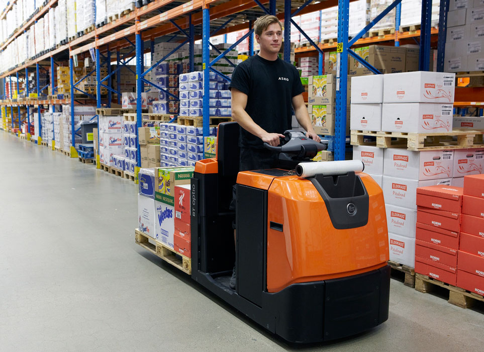 Transpalete electrice gama BT Optio seria L