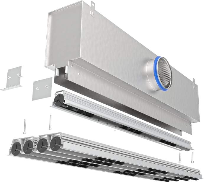 Difuzoare tip slot TROX PL50