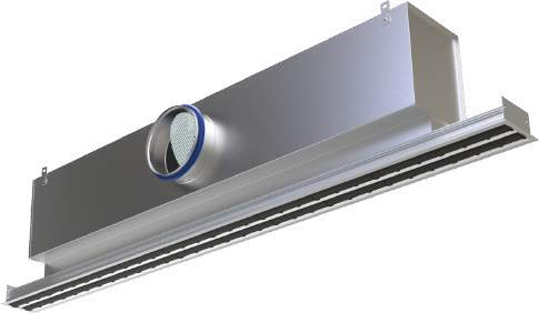 Difuzoare tip slot TROX PL50