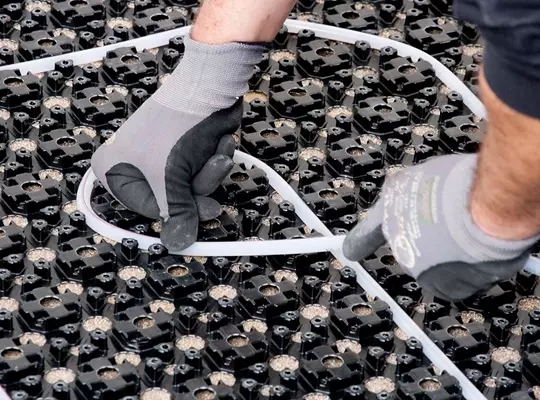 Sistem de incalzire prin pardoseala Minitec cu teava de 9.9 mm