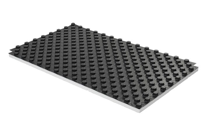 Sistem de incalzire/racire prin pardoseala Tecto cu placa cu nuturi