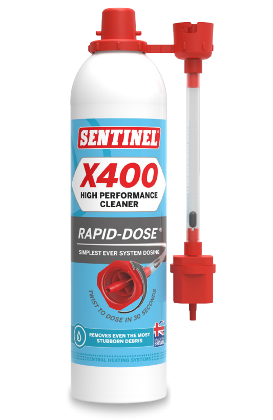 Agent de curatare complet pentru sisteme mai vechi de sase luni Sentinel X400 - 300 ml