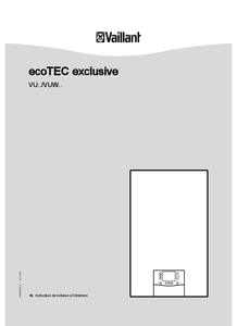Centrala termica cu tehnica condensatiei ecoTEC exclusive - instructiuni de montaj