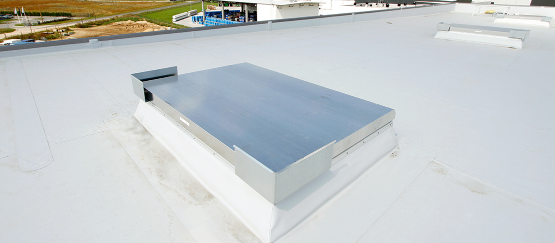 Trape de fum VELUX Commercial din aluminiu WD 80 / WD 80-S