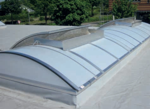 Sistem VELUX Commercial de protectie insecte pentru trapele luminatorului de acoperis