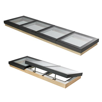 Luminator modular VELUX Commercial Linearlight