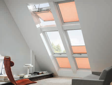 FHC - Rulou plisat-opac pentru ferestrele de mansarda VELUX