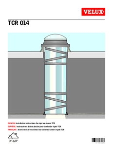 TCR - Tuneluri solare pentru acoperis terasa - instructiuni de montaj